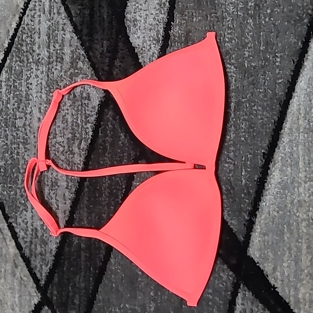 VS PINK 2016 TRIANGLE STRAPPY PADDED BIKINI SWIMSUIT TOP